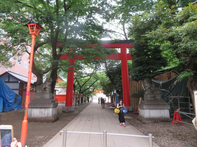 一の橋通り 一之橋北詰交差点 竪川に架かる一之橋