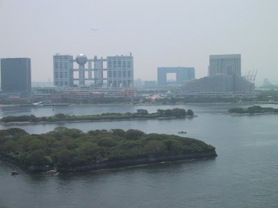 Odaiba and Fuji Television